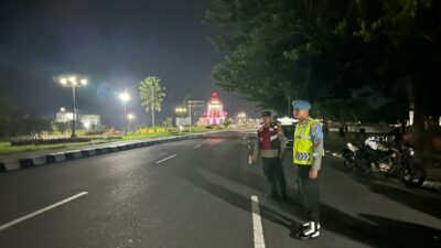 Patroli KRYD Gabungan: Polsek Kuripan Amankan Bypass BIL dari Kejahatan Malam