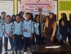 Polsek Sekotong Sapa Siswa MTs Birrul Walidain: Edukasi Bullying, Narkoba, dan Pernikahan Dini