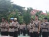 Kapolres Lombok Utara Pimpin Sertijab PJU Polres Lombok Utara