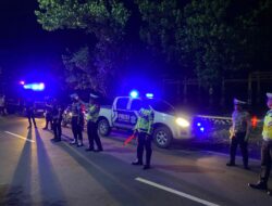 Polres Bima Kota Patroli KRYD Malam Minggu, Ciptakan Situasi Aman dan Kondusif