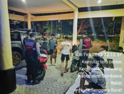 Polisi Imbau Pemuda Sumbawa Barat untuk Tidak Konsumsi Narkoba dan Gunakan Knalpot Brong