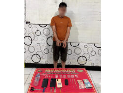 Polres Dompu Bongkar Peredaran Sabu di Bengkel Mekanik, Satu Terduga Di Ciduk sementara Satu Buron