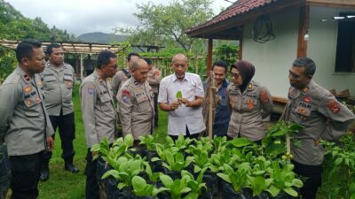 Polsek Batulayar Kawal Ketahanan Pangan Lombok Barat