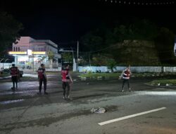 Sat Samapta Polres Bima Kota Gelar Patroli Blue Light Rawan Malam untuk Menjaga Kamtibmas