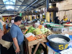 Polsek Dompu Kawal Stabilitas Harga Sembako Jelang Ramadhan