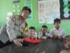 Polsek Gerung Kawal Program Makan Bergizi, Anak SDN 2 Dasan Tapen Antusias!