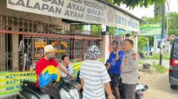 Sat Binmas Polres Bima Kota Laksanakan Giat Cooling System dan Himbauan Kamtibmas di Kelurahan Monggonao