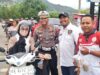 Satlantas Polres Bima Kota Bersama Paguyuban Bikers Bima Bagikan Takjil dan Edukasi Keselamatan Berlalu Lintas