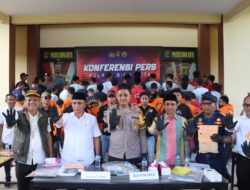 Kerja Hebat, Polres Bima Kota Ungkap 42 Kasus Narkoba dengan 57 Tersangka Selama Januari–Maret 2025