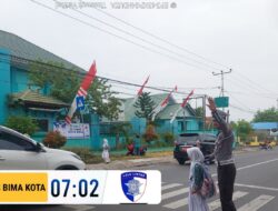 Sat Lantas Polres Bima Kota Laksanakan Kegiatan Rawan Pagi (Strong Point) di Sejumlah Titik Strategis