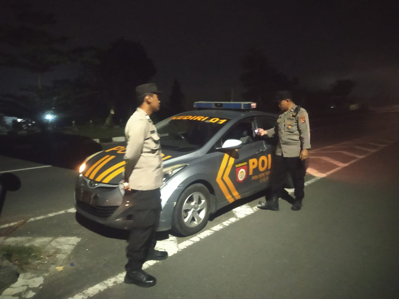 Kegiatan Patroli Rutin Polsek Kediri: Upaya Mencegah Kejahatan dan Meningkatkan Keamanan