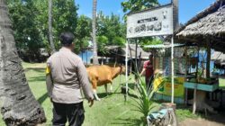 Bhabinkamtibmas Senggigi Dukung Ketahanan Pangan Lewat Kegiatan Sambang