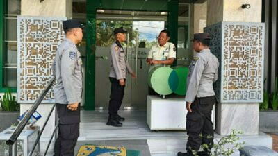 Polsek Gerung Gelar Patroli Rutin di Kawasan Vital, Warga Apresiasi Keamanan