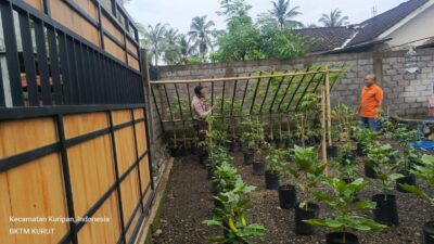 Bhabinkamtibmas Kuripan Sosialisasikan Pemanfaatan Lahan untuk Tanam Pangan