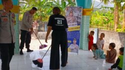 Bakti Religi Polsek Lembar: Ciptakan Lingkungan Ibadah Bersih dan Nyaman