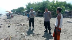 Polsek Lembar Intensifkan Patroli di Pantai Cemare, Keamanan Masyarakat Terjaga