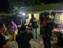 Tim Opsnal Polsek Rasbar Gerebek Warung Penjual Miras di Kawasan Amahami
