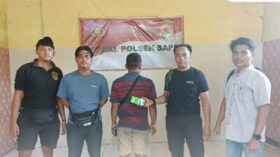 Polsek Sape Polres Bima Kota Bekuk Terduga Penadah HP Curian