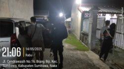 Diduga Melakukan KDRT, Seorang Pria di Brang Biji Diringkus Pihak Kepolisian