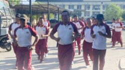 Jaga Kebugaran Personel, Polres Bima Kota Laksanakan Olahraga Bersama