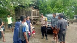 Bhabinkamtibmas Desa Rasabou Berikan Pembinaan dan Ajak Warga Dukung Program Ketahanan Pangan