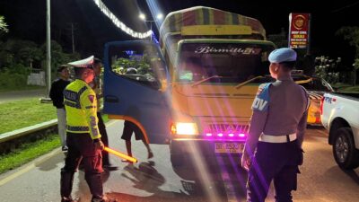 Personel Gabungan Polres Bima Kota Laksanakan Patroli KRYD untuk Antisipasi Gangguan Kamtibmas
