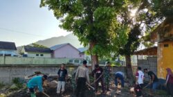 Gotong Royong Dukung Ketahanan Pangan: Polsubsektor Brang Ene Bersama TNI, Kecamatan, dan AGR Manfaatkan Pekarangan