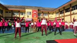 Polres Bima Kota Gelar Olahraga Bersama Masyarakat dalam Semangat Kebersamaan