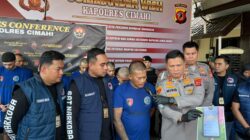 POLISI BERHASIL TANGKAP ANGGOTA GRIB JAYA yang EDARKAN NARKOTIKA JENIS SABU di BANDUNG BARAT