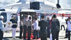 Helikopter AW 189 Polri Melaksanakan Pelayanan Penerbangan Kepresidenan untuk Presiden RI dan Presiden Perancis dengan Sukses