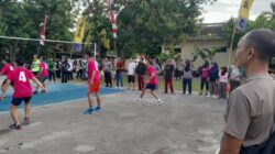 Atmosfer Persaudaraan dan Sportivitas di Voli Bhayangkara Lombok Barat