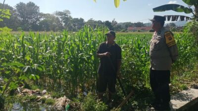 Bhabinkamtibmas Gerung Selatan Perkuat Ketahanan Pangan dan Kamtibmas Melalui Silaturahmi