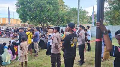 Pengamanan Ketat Warnai Road Show Peresean di Kediri