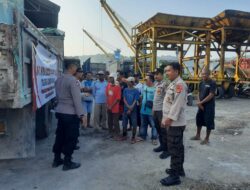 Polres Lobar Perkuat Kamtibmas di Pelabuhan Lembar