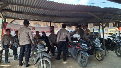 Polres Lombok Barat Gelar Penyuluhan Kamtibmas di Pasar Gerung