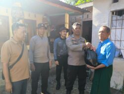 Polsek Batulayar Gelar Bakti Sosial Hari Bhayangkara di Senggigi