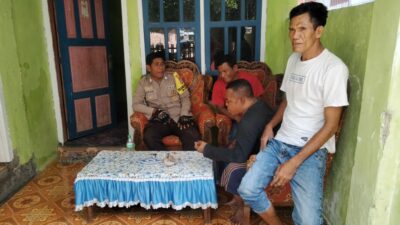 Bhabinkamtibmas Desa Cempi Jaya Ajak Warga Waspada dan Dukung Ketahanan Pangan