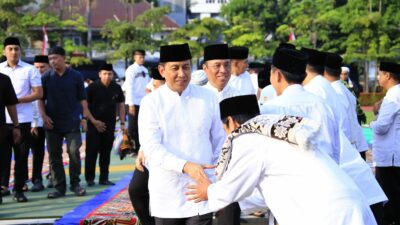 Gelar Salat Idul Adha, Jajaran Polri Tingkatkan Kepedulian Demi Persatuan