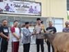 Polres Sumbawa Melaksanakan Kegiatan Pemotongan Hewan Kurban Dalam Perayaan Hari Raya Idul Adha 1446H