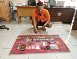 Polres Sumbawa Barat Ringkus Seorang Bandar Sabu, DPO dan Residivis Kasus Serupa