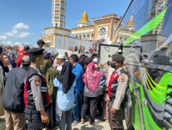 Satsamapta Polres Bima Laksanakan Patroli Pengamanan Kepulangan Jama,ah Haji