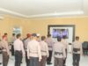 Polres Sumbawa Barat Ikuti Upacara Virtual Pemuliaan Nilai-Nilai Luhur Tribrata