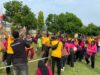 Semarak HUT Bhayangkara Ke-79, Polres Bima Kota Gelar Lomba Tarik Tambang