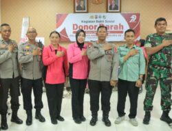 Semangat Peringati Hari Bhayangkara ke-79, Polres Sumbawa Barat Gelar Donor Darah