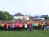 Semarakkan Hari Bhayangkara ke-79, Polres Sumbawa Barat Gelar Olahraga Bersama dan Bazar UMKM