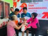 Lewat Baksos dan Bansos Ketua Cabang Bhayangkari Lombok Utara Sapa Warga Desa Anyar