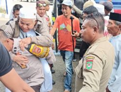 Polsek Rasanae Barat Laksanakan Pengamanan Pemulangan Jamaah Haji Kota Bima Tahun 2025