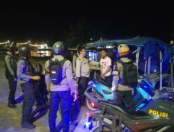 Sat Samapta Polres Bima Kota Laksanakan Patroli Blue Light, Wujudkan Rasa Aman di Tengah Malam