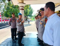 Supervisi dan Gaktibilin di Mapolres Bima Kabid Propam Polda NTB Tekankan Pencegahan Pelanggaran Personel