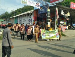 Polsek Maluk Sukses Amankan Pawai Ta’aruf MTQ ke-XXI Tingkat Kecamatan Maluk Tahun 2025